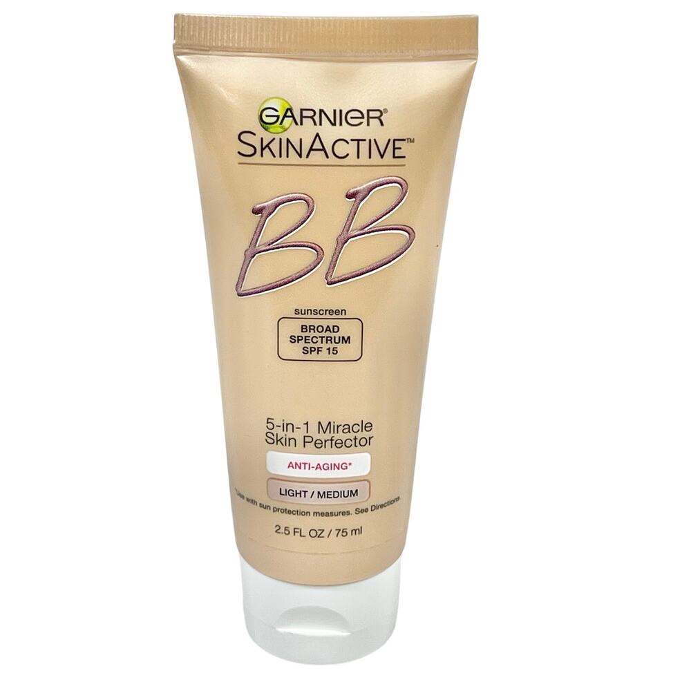Garnier Skin Active BB Cream 5-in-1 Skin Perfector Light/Medium SPF 15 2.5 oz